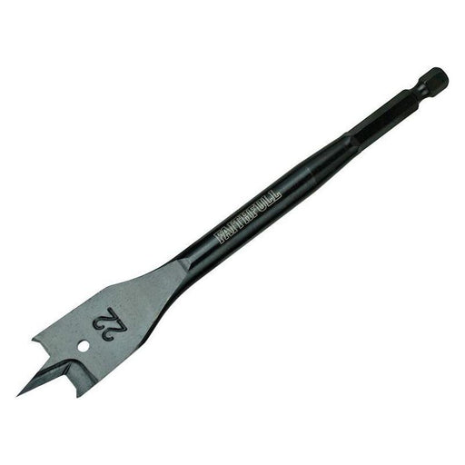 Faithfull Impact Rated Flat Bit 22 x 152mm Faithfull - Town Tools