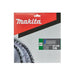 Makita B-33386 Specialized Aluminium Saw Blade 260 x 30mm x 80T Makita - Town Tools