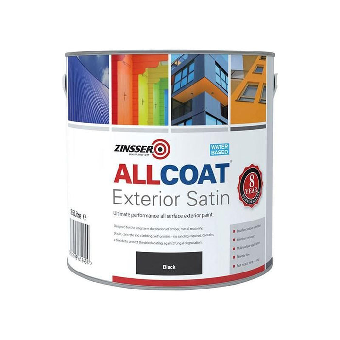 Zinsser AllCoat® Exterior Black 2.5 litre Zinsser - Town Tools