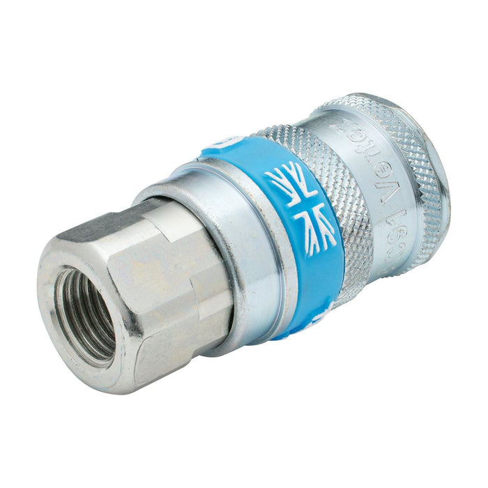 Draper 1/4" BSP Taper Female Thread Vertex Air Coupling (Sold Loose) Draper - Town Tools