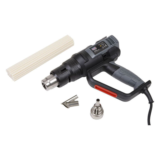 Sealey Plastic Welding Kit including HS102 Hot Air Gun HS102K Sealey - Town Tools 