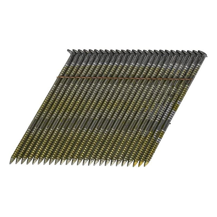 Bostitch 28° Bright Ring Shank Stick Nails 2.8 x 75mm (Pack 2000) Bostitch - Town Tools