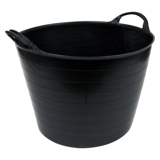 Sealey Heavy-Duty Flexi Tub 40L Black SFT40 Sealey - Town Tools 