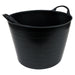 Sealey Heavy-Duty Flexi Tub 40L Black SFT40 Sealey - Town Tools 