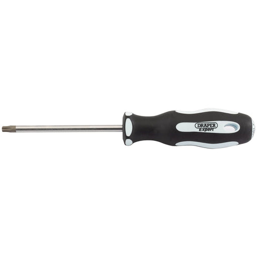 Draper TX-STAR Security Soft Grip Screwdriver, T27T x 100mm 35147 Draper - Town Tools 