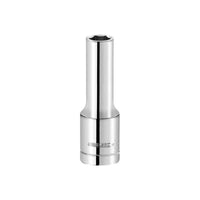 Expert Hexagon Socket 6 Point Long Reach 1/4in Drive 12mm