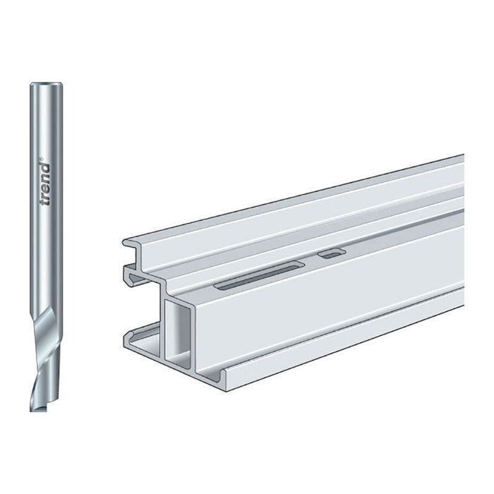 Trend 50/05 x 1/4 HSSE Helical Plunge Bit 5mm Trend - Town Tools