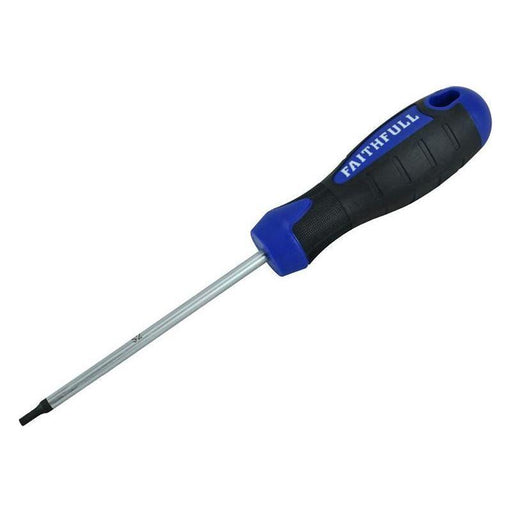 Faithfull Screwdriver Star (TORX) Tip TX15 x 100mm Faithfull - Town Tools