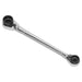 Sealey Ratchet Ring Spanner 8-in-1 Reversible Metric AK6391 Sealey - Town Tools 