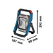 Bosch GLI 18V-1900 C Cordless Jobsite Light 18V Bare Unit Bosch - Town Tools