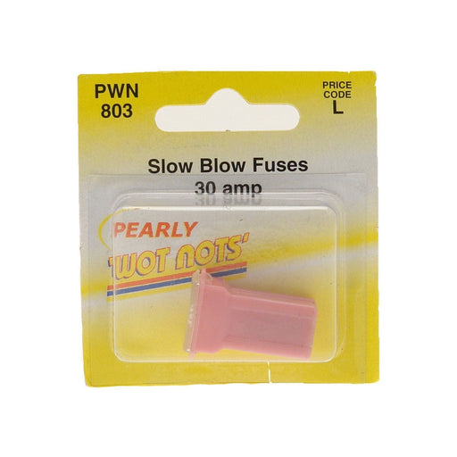 Wot-Nots Fuse - J Type Slow Blow - Pink - 30A Pearl Automotive - Town Tools 