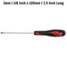 Teng Tools Flat Screwdriver 0.5 x 3.0 x 100mm S Teng Tools - Town Tools 