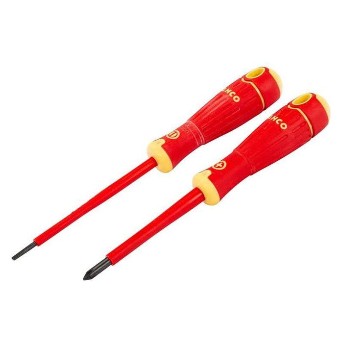Bahco B220.002 BAHCOFIT Insulated Screwdriver Set, 2 Piece Bahco - Town Tools