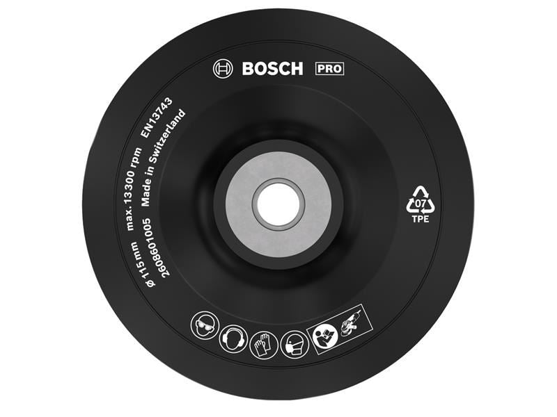Bosch Powertool Accessories PRO Backing Pad 115mm M14 Bosch Powertool Accessories - Town Tools