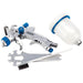 Draper Gravity Feed HVLP Air Spray Gun, 100ml 09708 Draper - Town Tools 