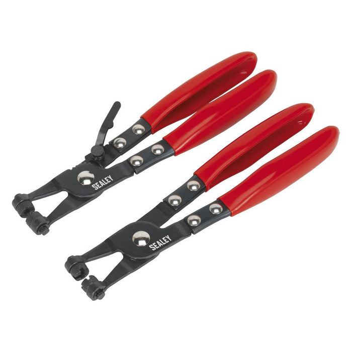 Sealey Hose Clip Pliers Set 2pc VS1665 Sealey - Town Tools 