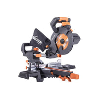 Evolution R185SMS+ 185mm Multi-Material Sliding Mitre Saw 1200W 240V