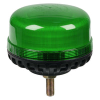 Sealey Warning Beacon SMD LED 12/24V 12mm Bolt Fixing Green WB951LEDG