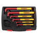 Sealey Hex Key Set 6pc Extra-Long VDE AK7177 Sealey - Town Tools 