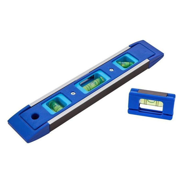 Bluespot Tools Magnetic Torpedo Level 22.5cm with Magnetic Mini Level BlueSpot Tools - Town Tools