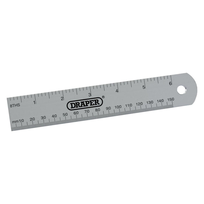 Draper Aluminium Rule, 152mm/6" 52396 Draper - Town Tools 