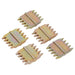 Roughneck Scutch Combs 25mm (1in) Pack of 5 Roughneck - Town Tools