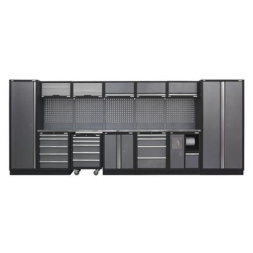 Superline Pro Superline PRO Storage System with Stainless Worktop 4.9m Superline Pro - Town Tools 
