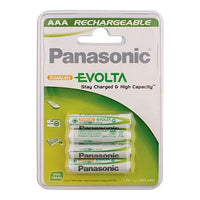 Connect Panasonic Evolta Rechargeable AAA Battery 4pc x 12 30650