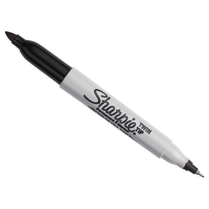 Sharpie® Twin Tip Permanent Marker Black Sharpie® - Town Tools