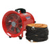 Sealey Portable Ventilator250mm with 5m Ducting VEN250 Sealey - Town Tools 