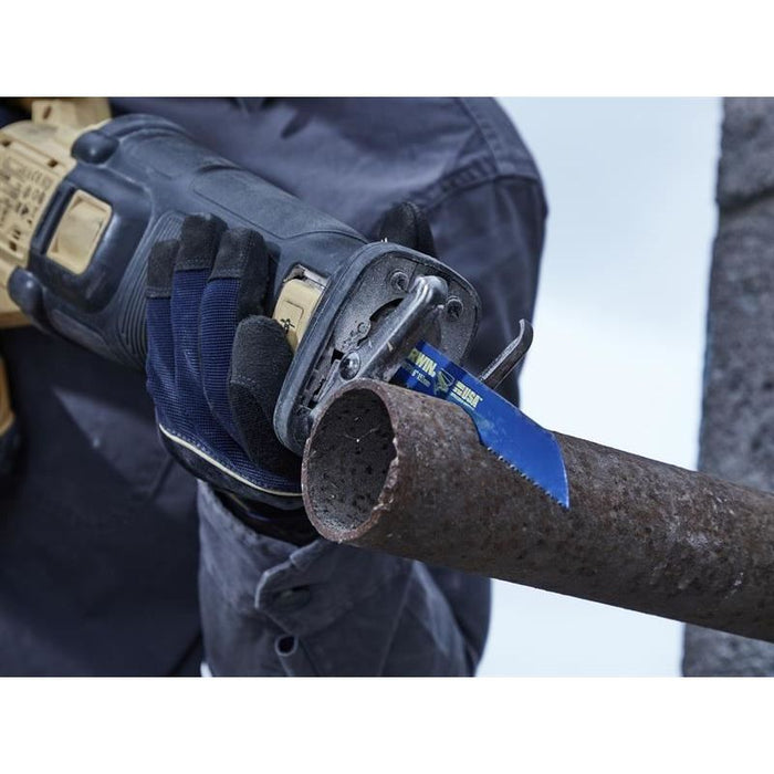 Irwin® 610R Sabre Saw Blade Metal & Wood Cutting 150mm Pack of 2 IRWIN® - Town Tools