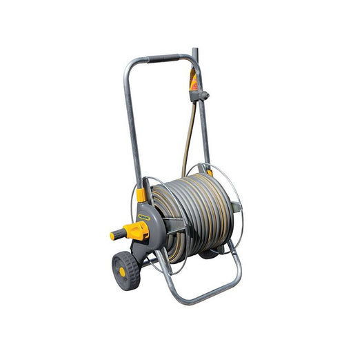 Hozelock 2436 60m Metal Pro Hose Cart & 30m of 12.5mm Hose Hozelock - Town Tools