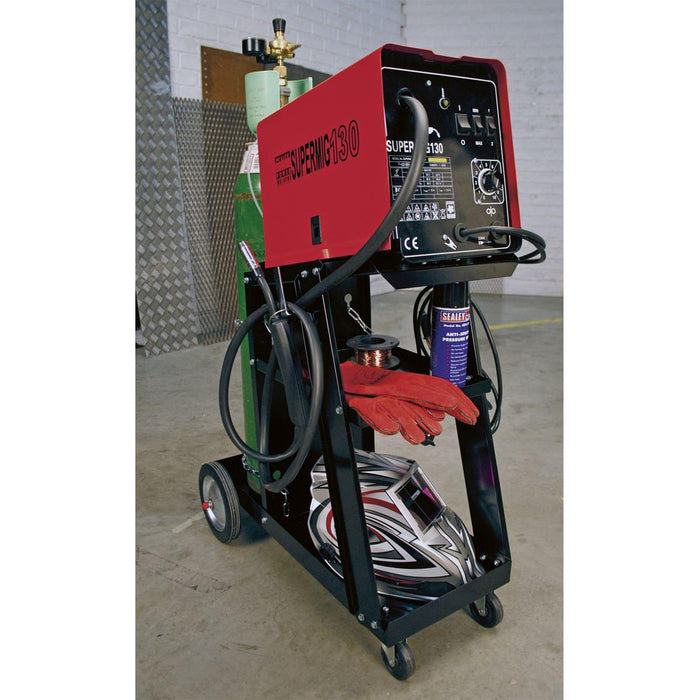 Sealey Universal Trolley for Portable MIG Welders BTR4 Sealey - Town Tools 