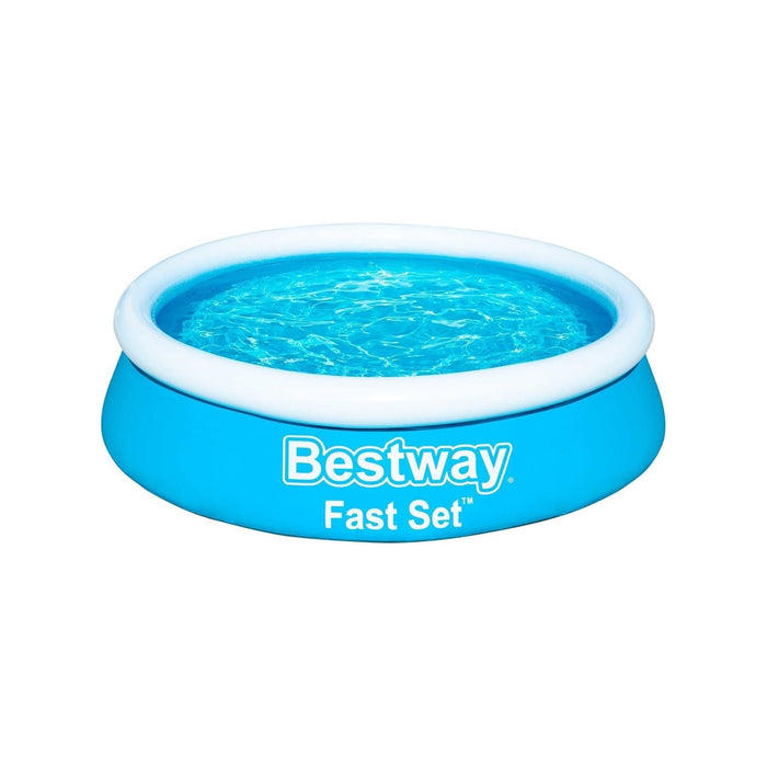 Bestway 6Ft X 20 inch Fast Set Swimming Pool Paddling Water Garden Fun Kids UK Camping And Leisure