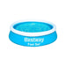 Bestway 6Ft X 20 inch Fast Set Swimming Pool Paddling Water Garden Fun Kids Bestway - Town Tools 