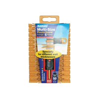 Plasplugs Multi-Size Plasterboard Fixings (50)