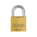 Abus Mechanical 65/25mm Brass Padlock Carded ABUS Mechanical - Town Tools