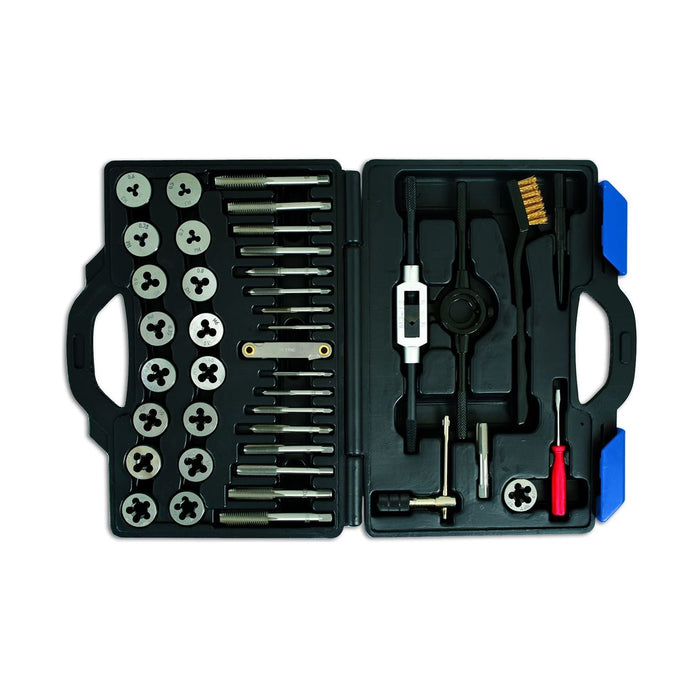 Laser Metric Tap & Die Set 40pc 2159 Laser - Town Tools 