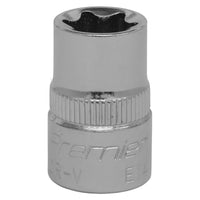 Sealey TRX-Star* Socket E14 3/8"Sq Drive SET009