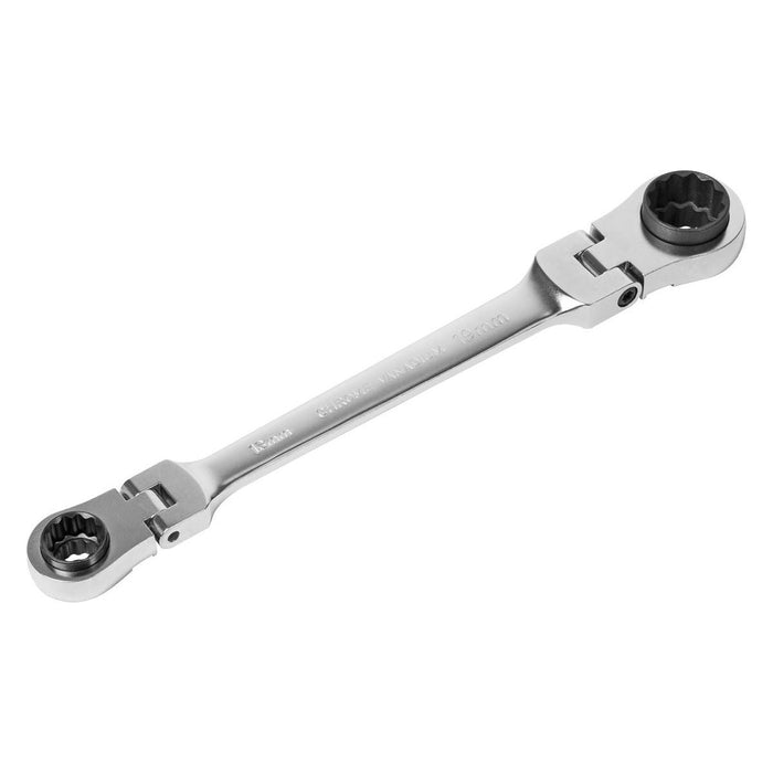 Sealey Ratchet Ring Spanner 4-in-1 Flexi-Head Reversible Metric Platinum Series Sealey - Town Tools 