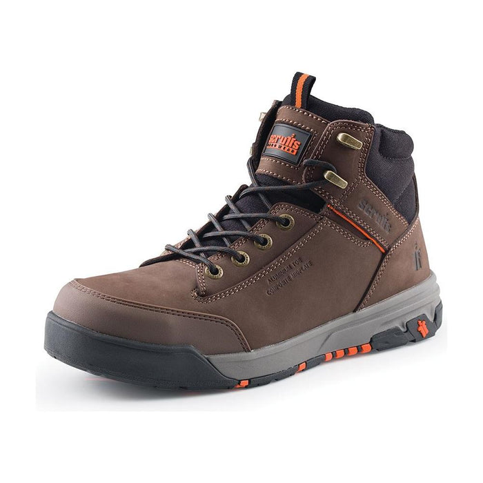 Scruffs Switchback 3 Safety Boots Brown Size 10.5 / 45 Scruffs - Town Tools 