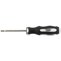 Draper 'Pound Thru' PZ TYPE Soft Grip Screwdriver, No.1 x 75mm 35227