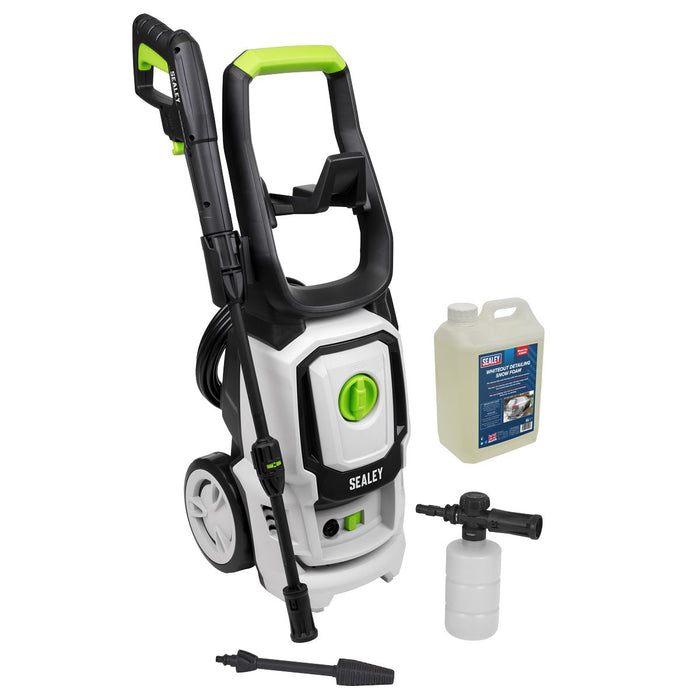 Sealey Pressure Washer with Snow Foam 130bar 420L/hr PW1860COMBO Sealey - Town Tools 
