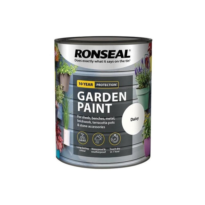 Ronseal Garden Paint Daisy 750ml Ronseal - Town Tools