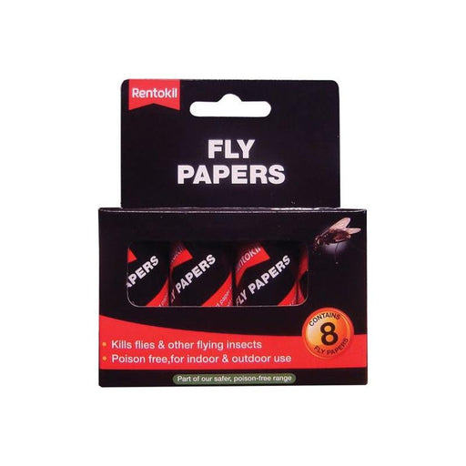 Rentokil Fly Papers (Pack 8) Rentokil - Town Tools