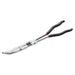 Facom Double Jointed Extra Long Half-Round Nose Pliers 45° Angle 340mm Facom - Town Tools