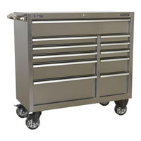 Sealey Rollcab 11 Drawer 1055mm Stainless Steel Heavy-Duty PTB105511SS