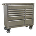 Sealey Rollcab 11 Drawer 1055mm Stainless Steel Heavy-Duty PTB105511SS Sealey - Town Tools 