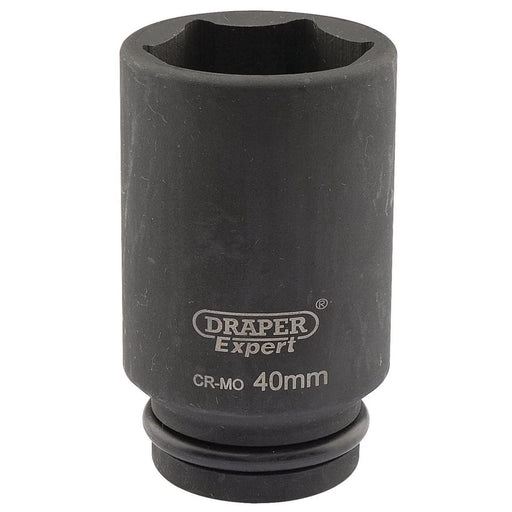 Draper Expert HI-TORQ 6 Point Deep Impact Socket, 3/4" Sq. Dr., 40mm Draper - Town Tools 