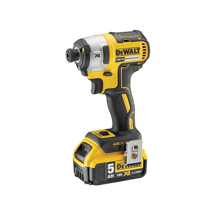 Dewalt Power Tools DCF887P2 XR Brushless 3 Speed Impact Driver 18V 2 x 5.0Ah Li-ion DeWALT Power Tools - Town Tools